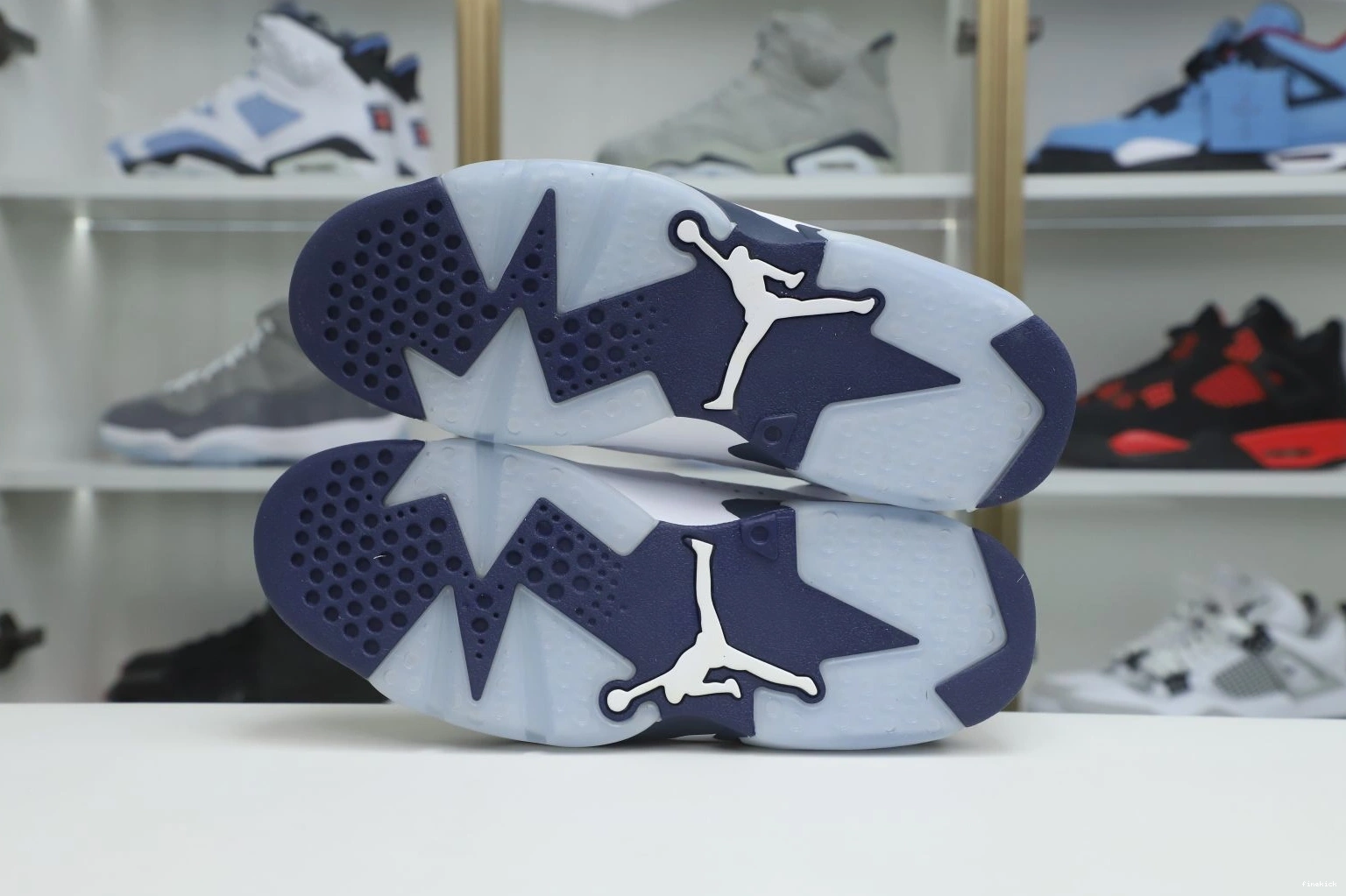 AIR 6 NAVY MIDNIGHT JORDAN 0311